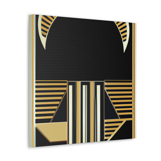 "Glittering Gatsby Mosaic" - Canvas