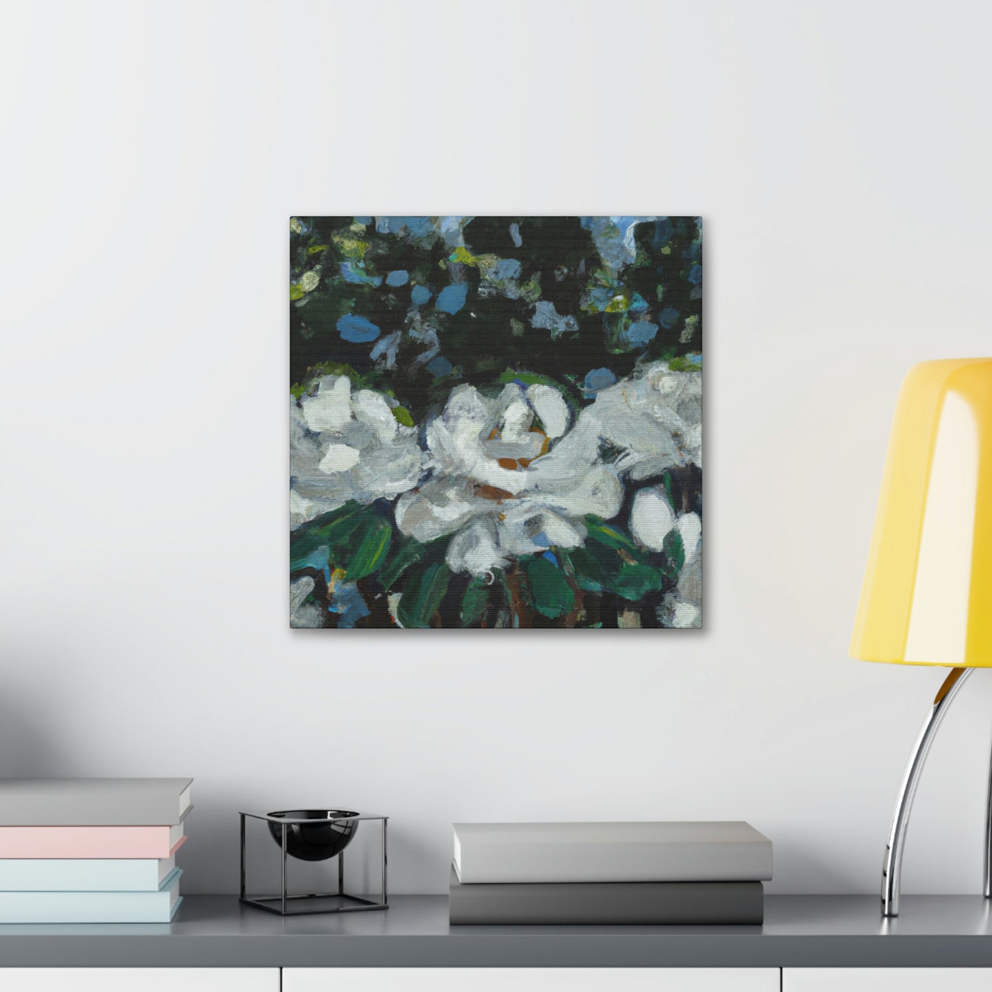 "Gardenia Abstraction Dreaming" - Canvas