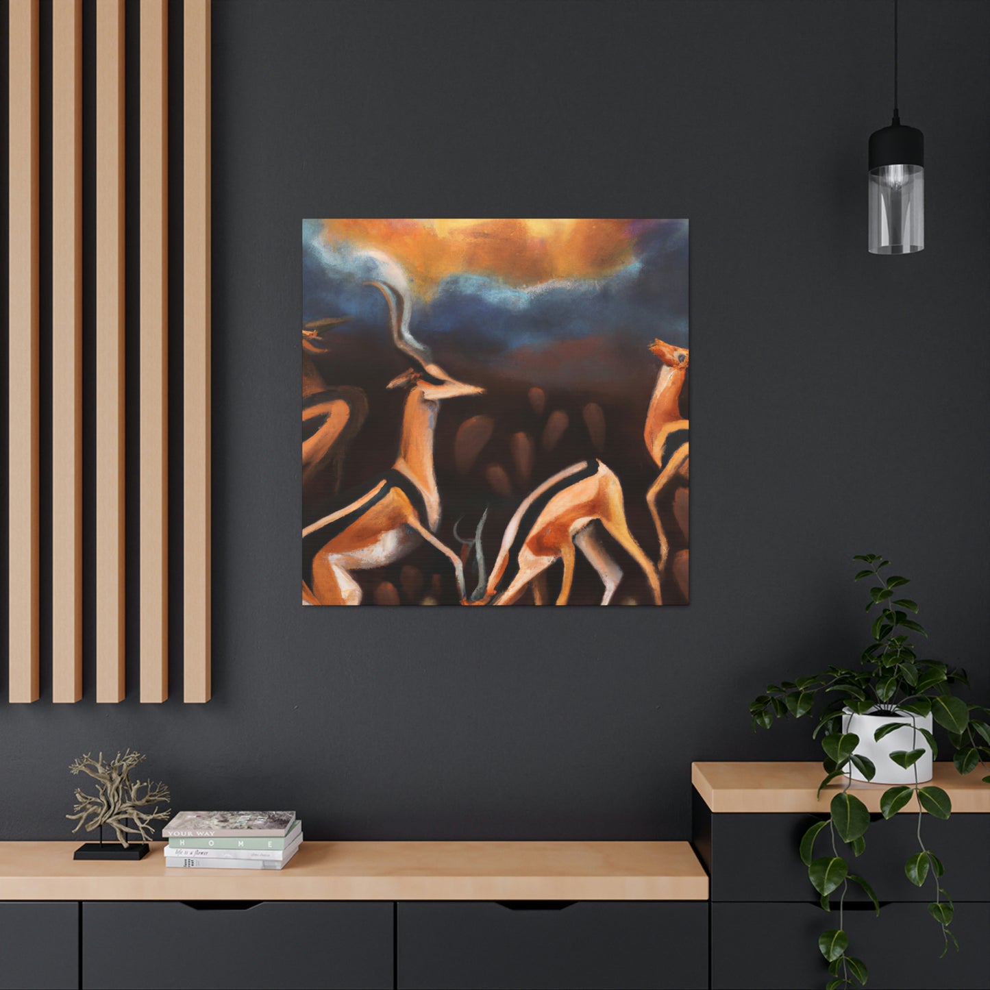 Antelope's Dream Flight - Canvas