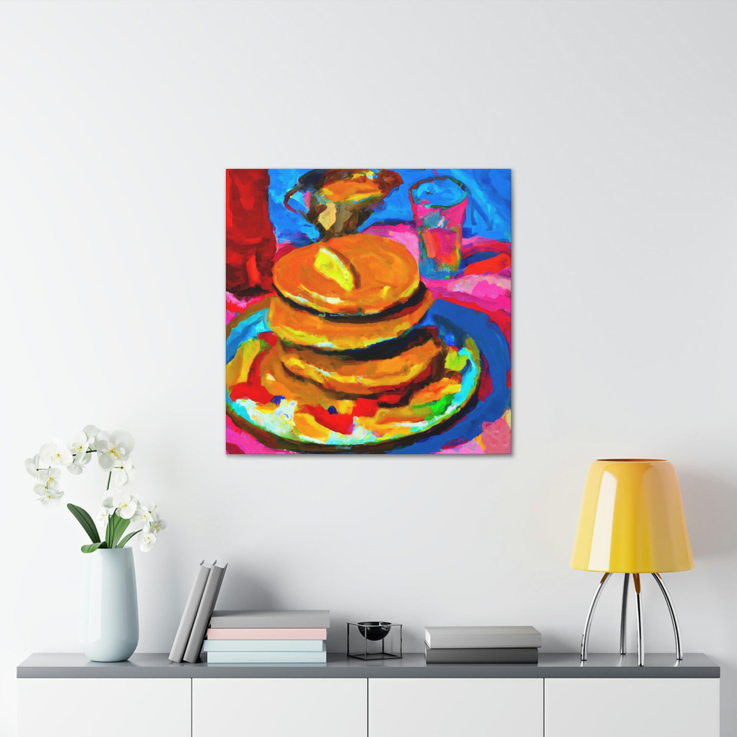 Pancakes in Fauvism - Canvas