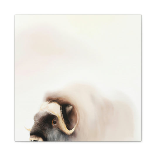 "Musk Ox Magnificence" - Canvas