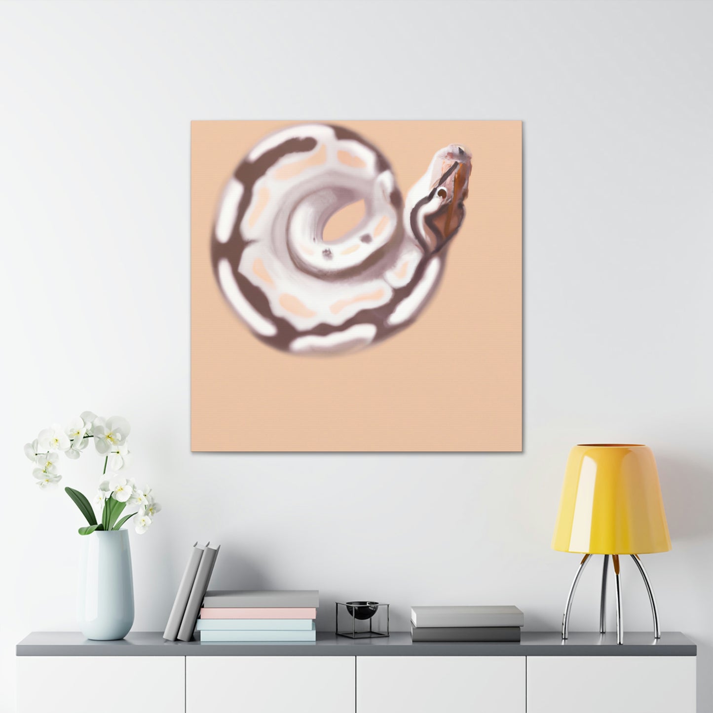 The Python's Graceful Flow - Canvas