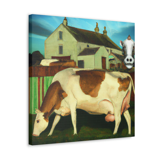 "Cow on the Pasture" - Canvas