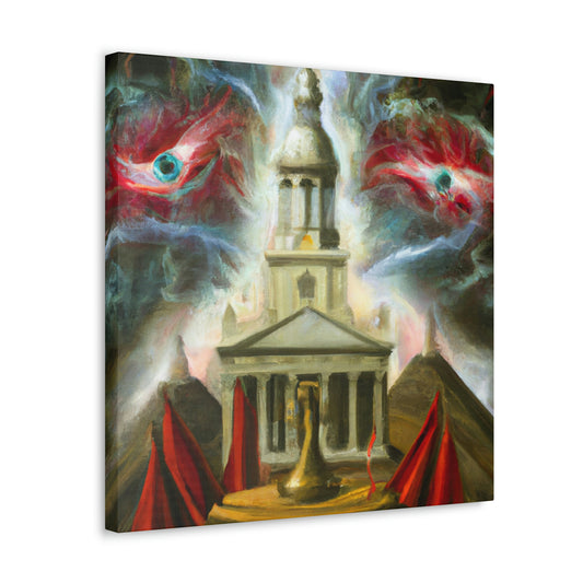 Independence Hall Surreal. - Canvas