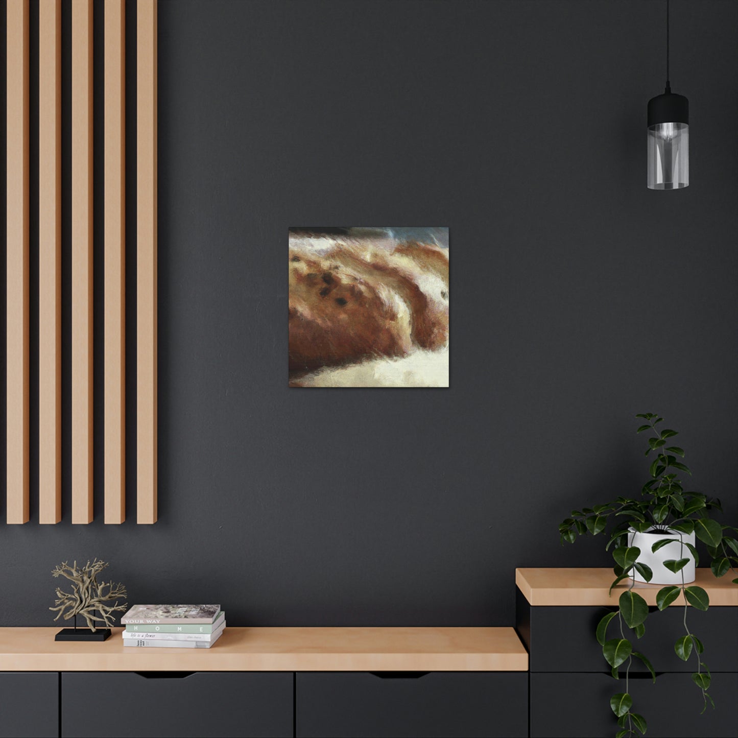 Freshly Baked Bread - Canvas