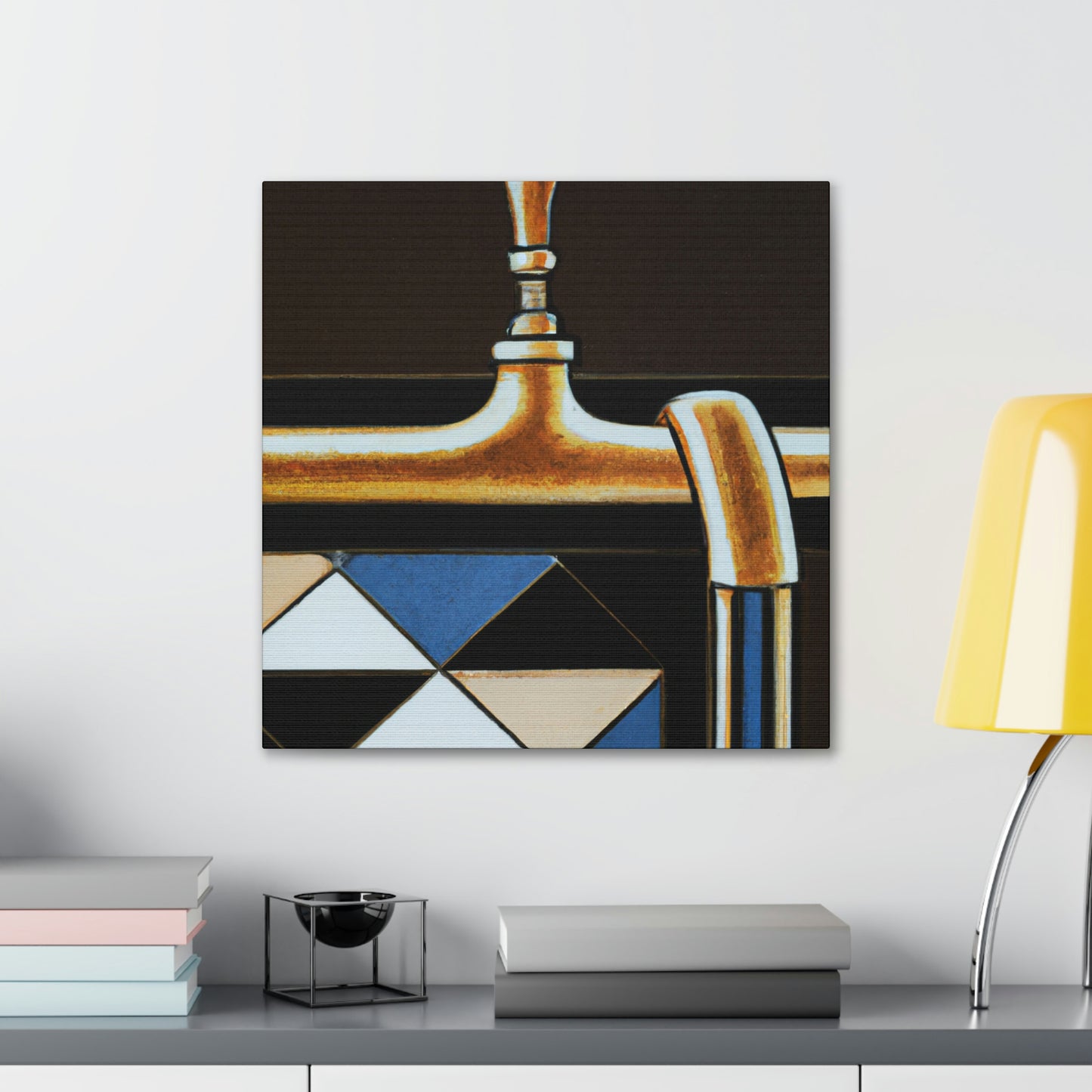 "Dancing Art Deco Bar" - Canvas