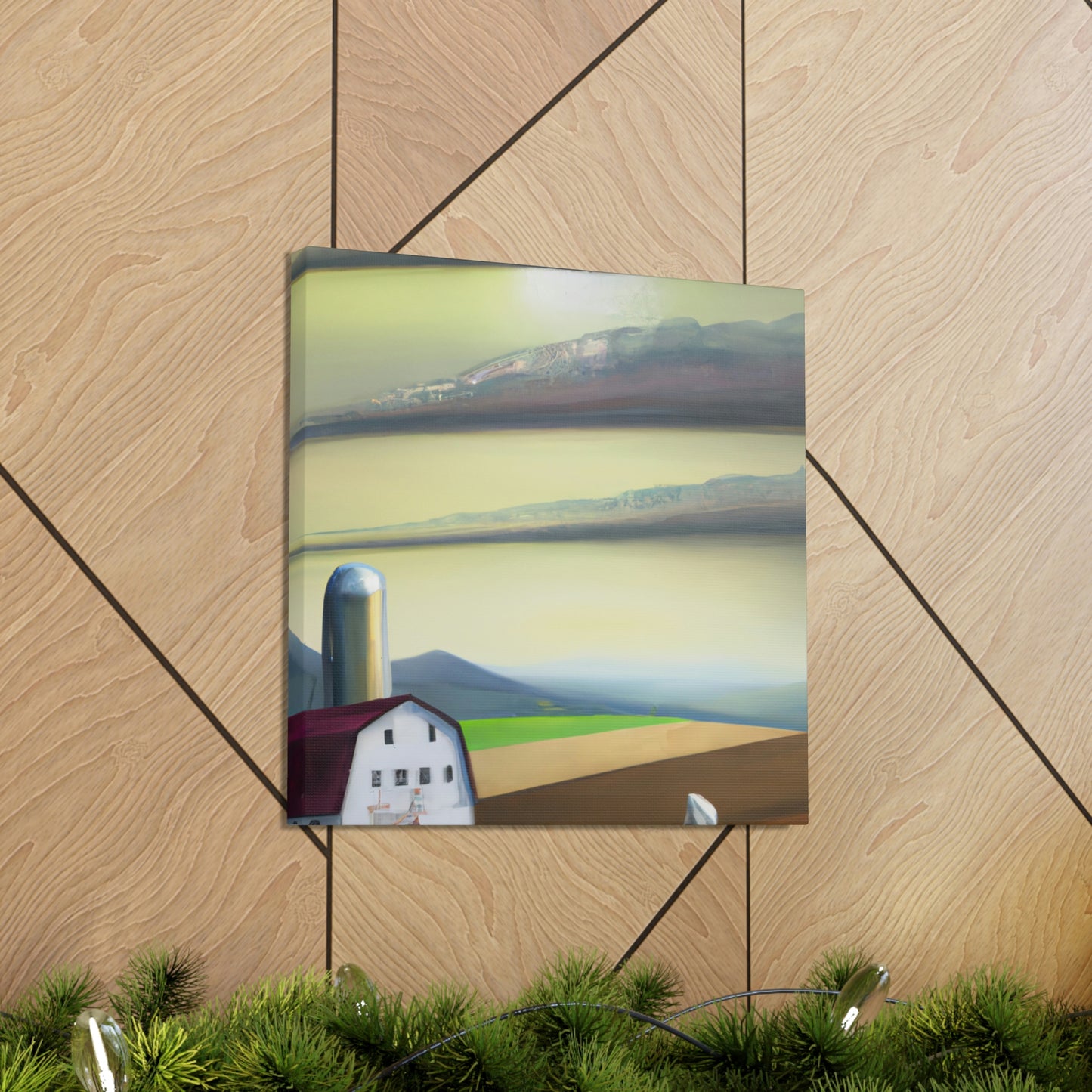 "Farming the Surreal Dream" - Canvas