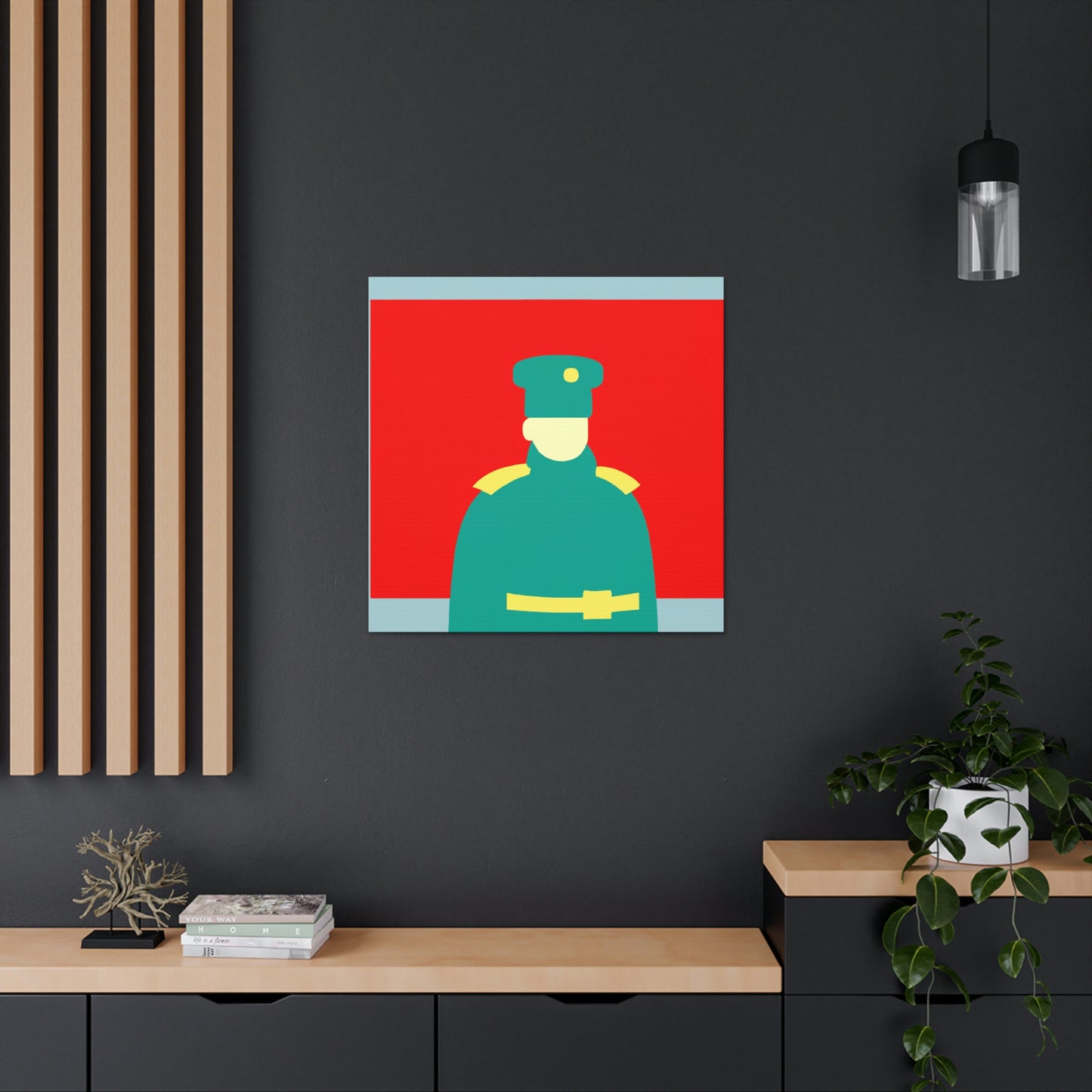 Artilleryman's Minimalist Dream - Canvas