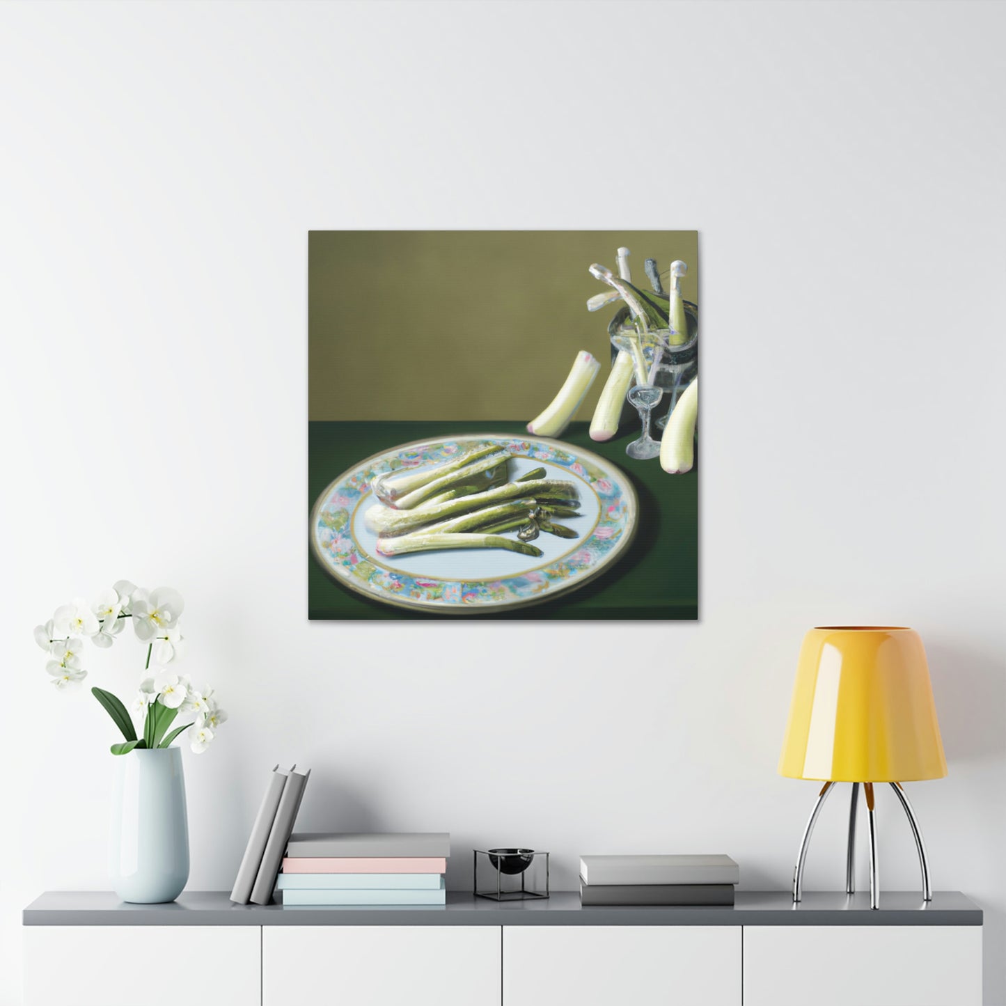 "The Asparagus Harvest" - Canvas