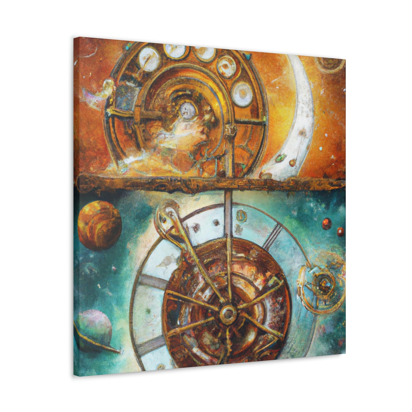 Galaxy Steampunk Dreaming - Canvas