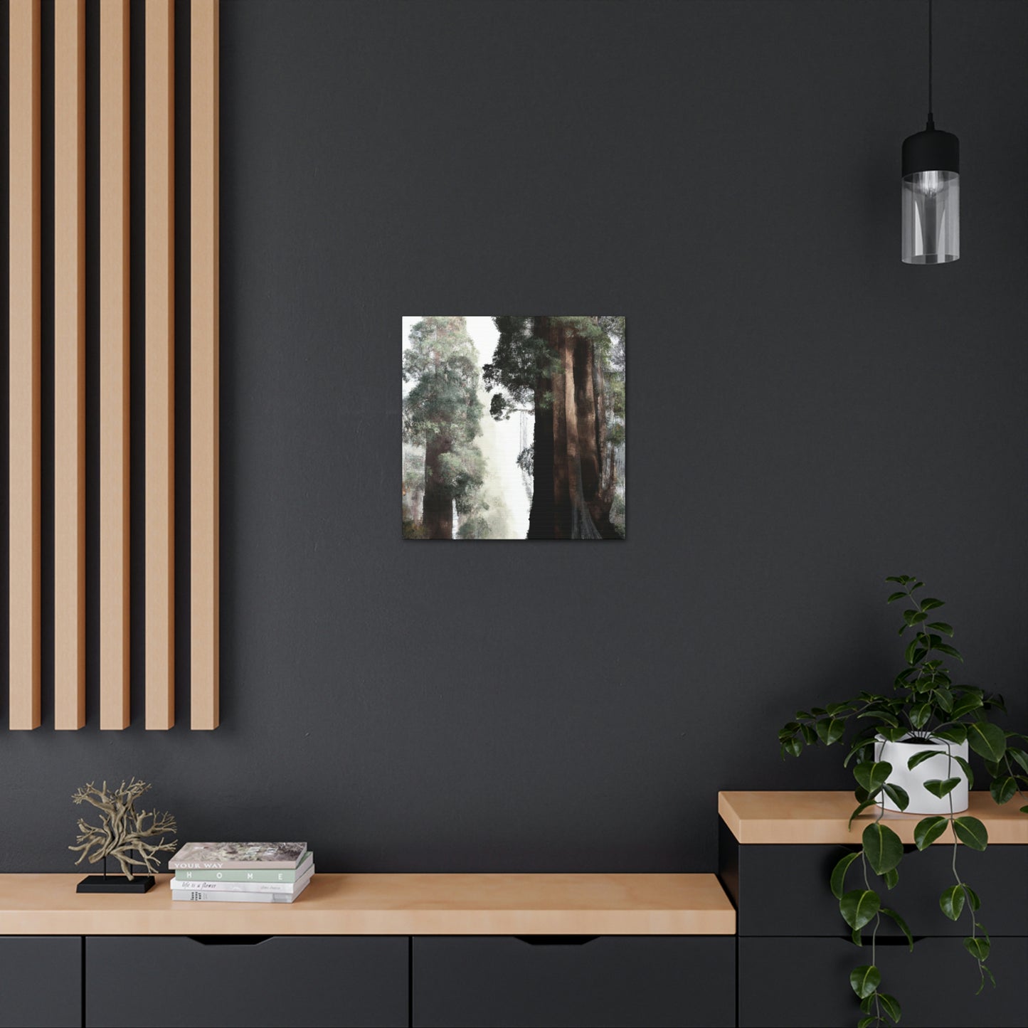 Giant Sequoia Reflection - Canvas