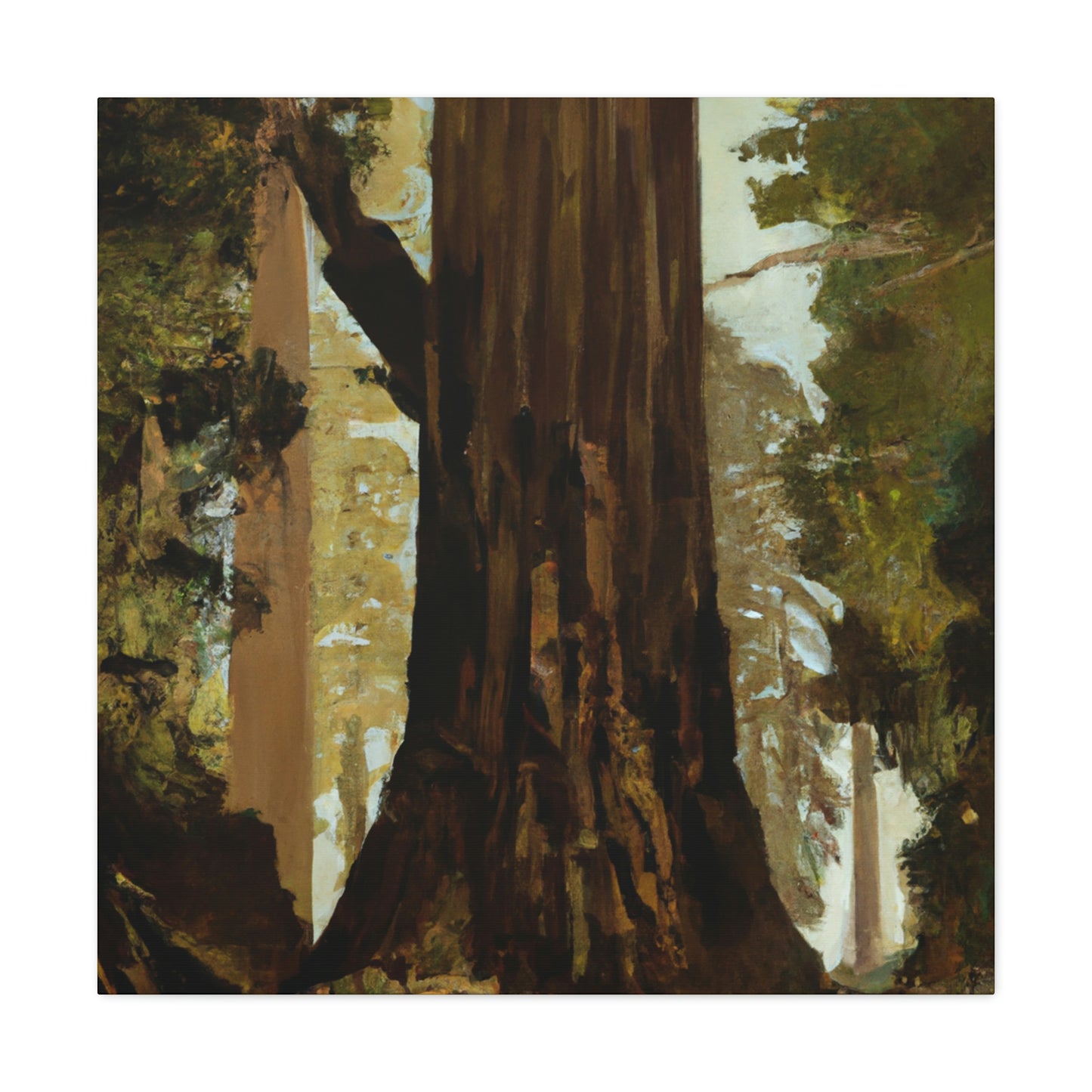 "Redwood's Eternal Splendor" - Canvas