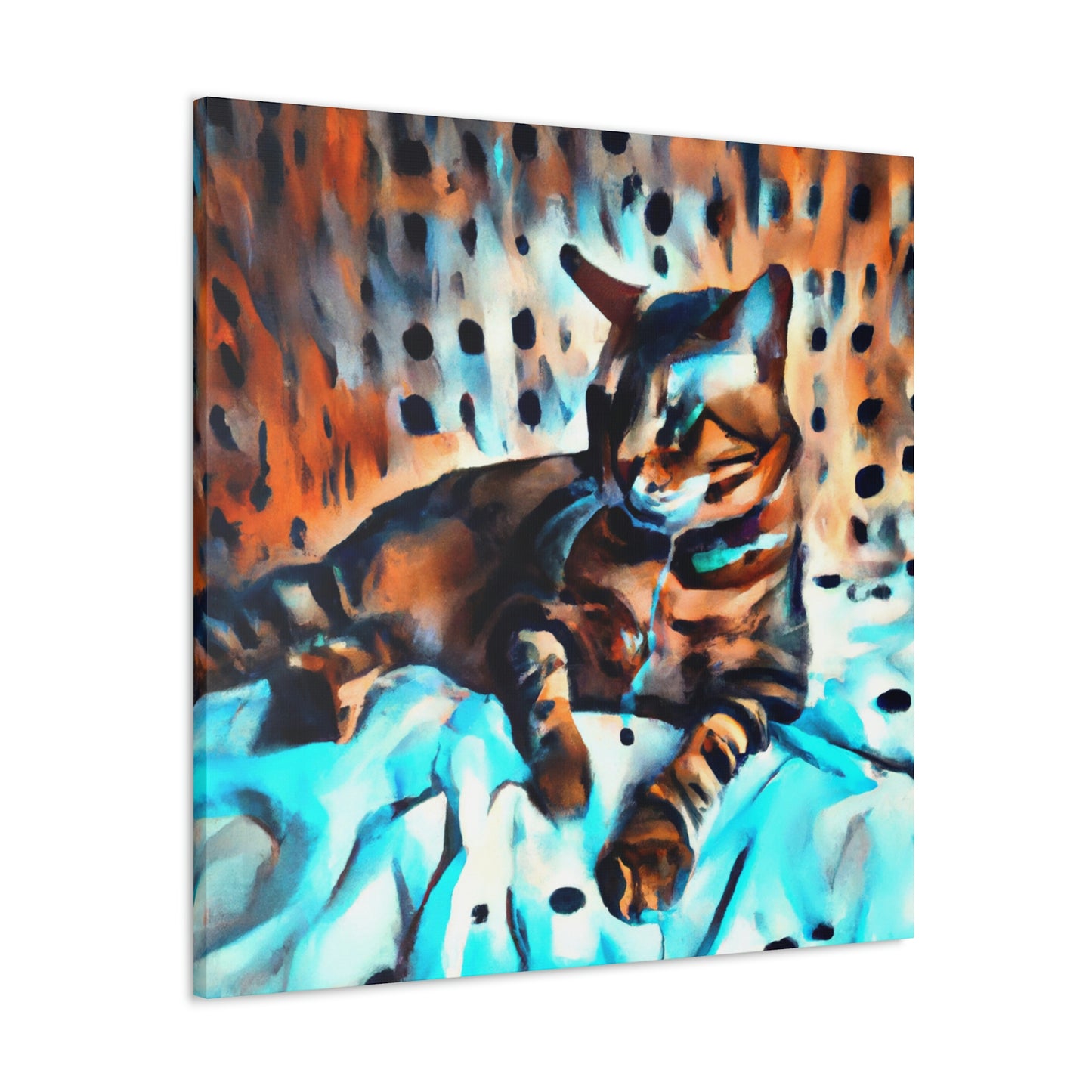 "Bengal in Abstraction" - Canvas