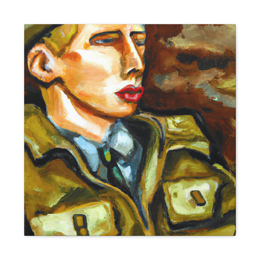 Combat Medic's Courage. - Canvas