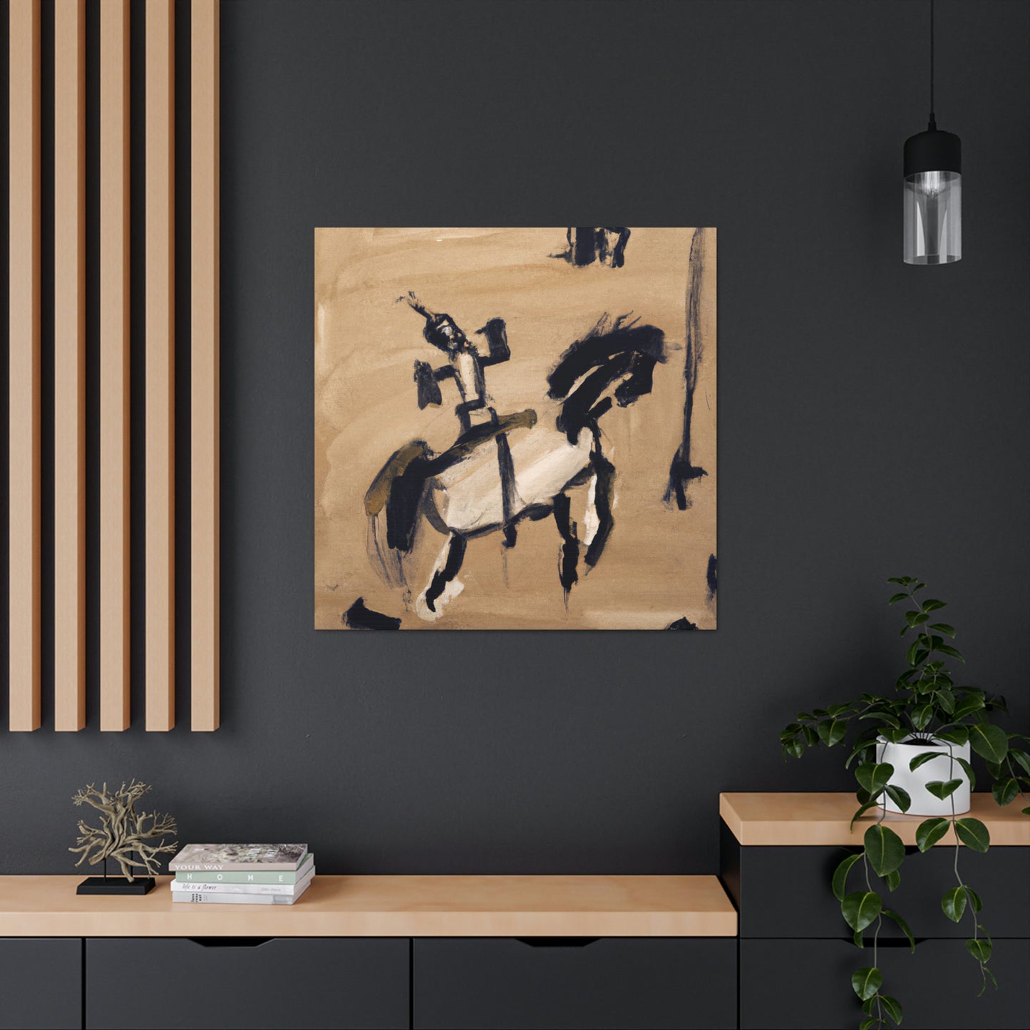 Brave Cavalry Charge - Canvas