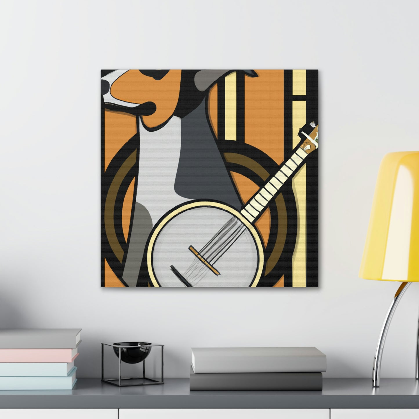 "Banjo of Swingtime" - Canvas