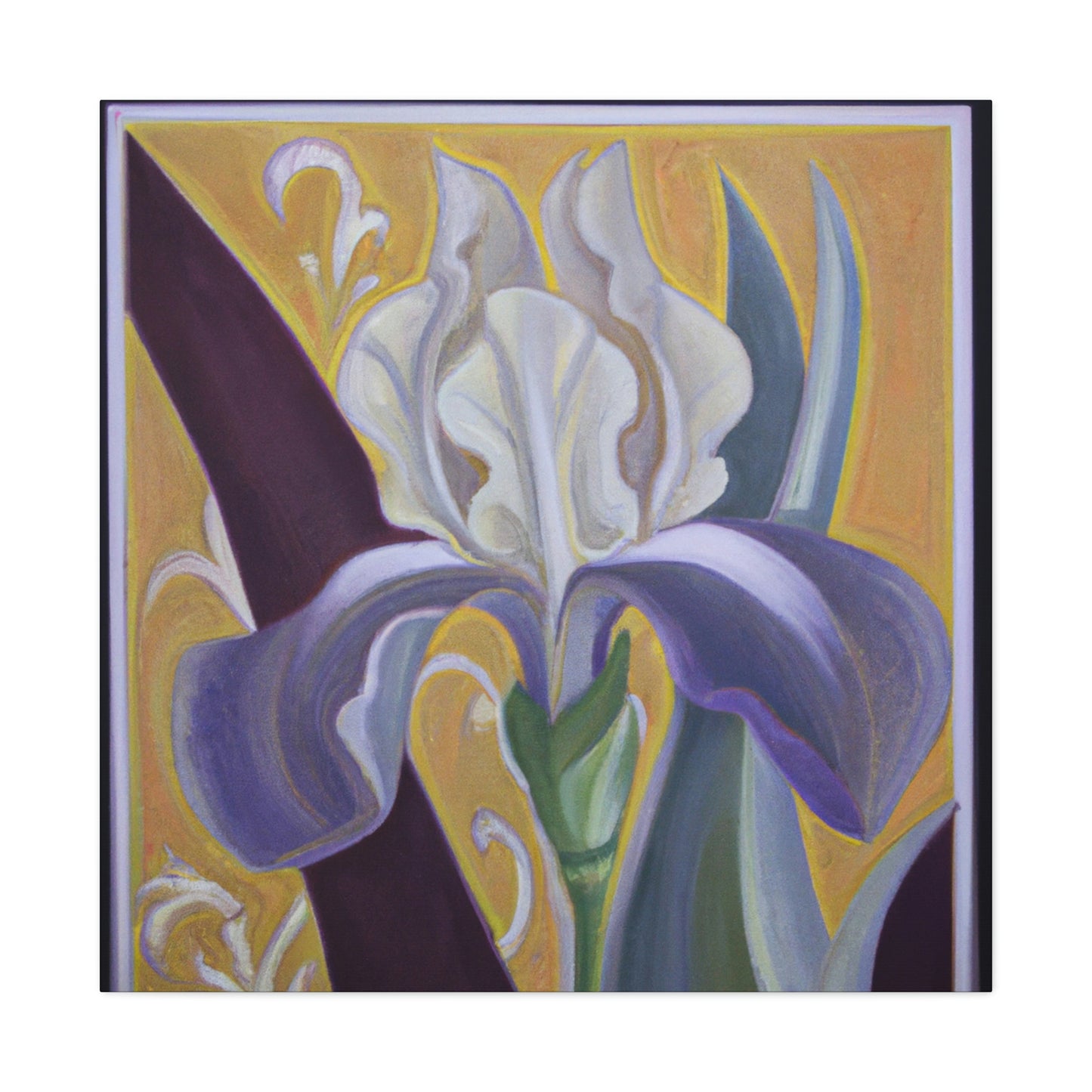 "Iris' Stylized Splendor" - Canvas