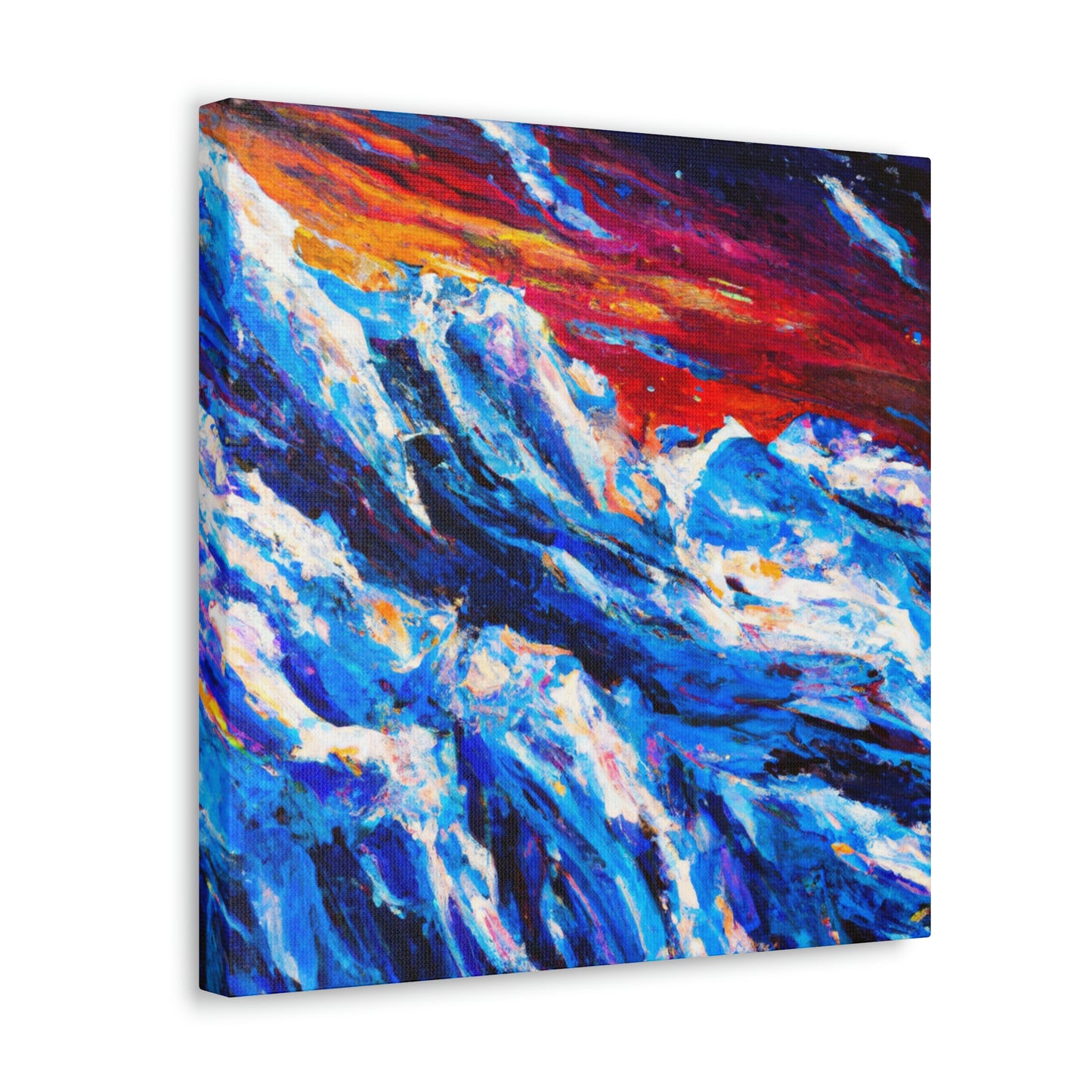 "Ocean's Mighty Embrace" - Canvas