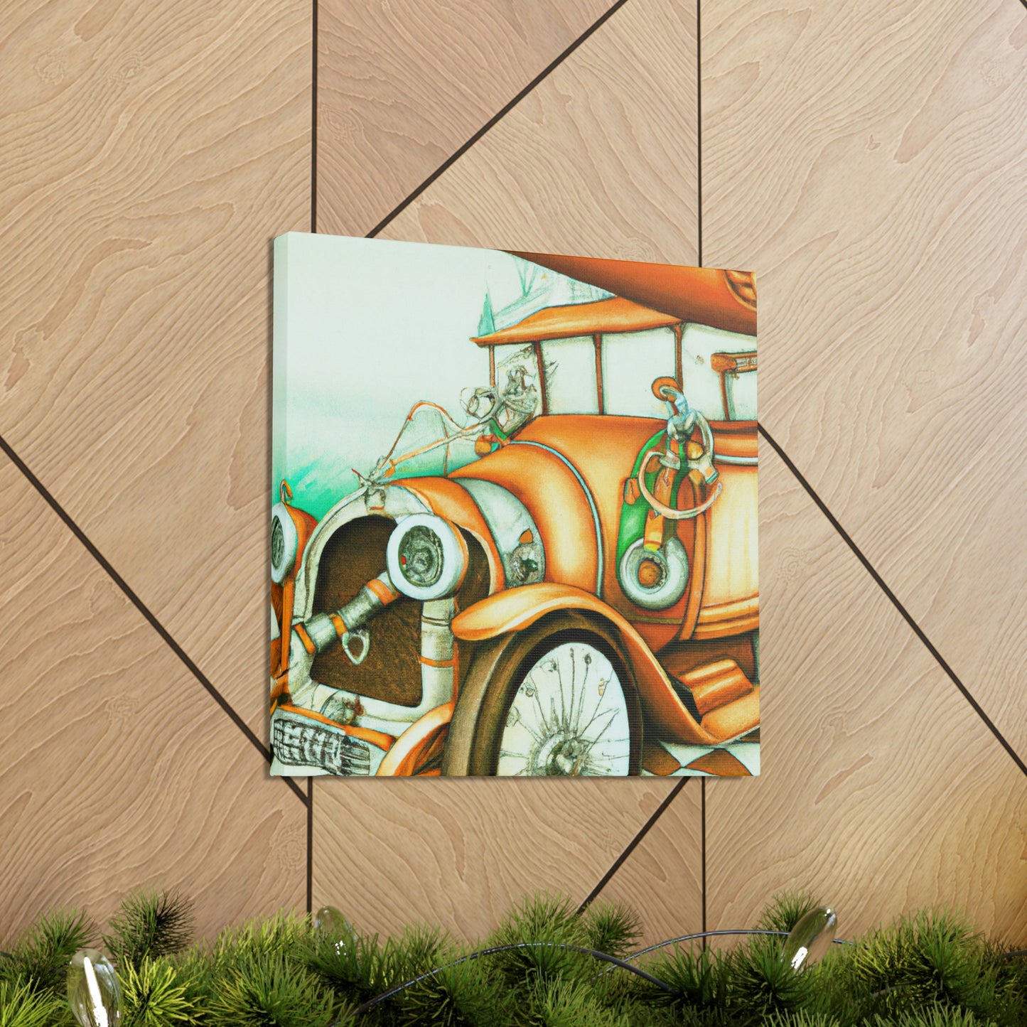 "Automobile Musing Dreams" - Canvas