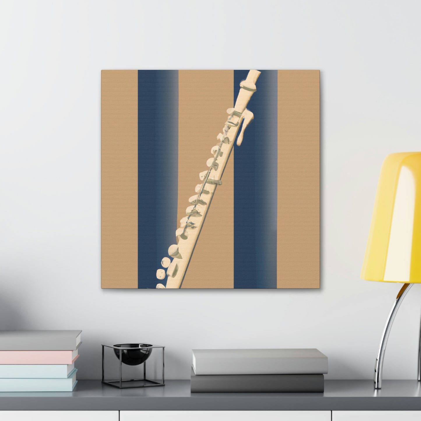 "Flute in Minimalism" - Canvas