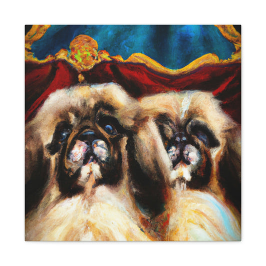 "Pekingese in Surrealism" - Canvas