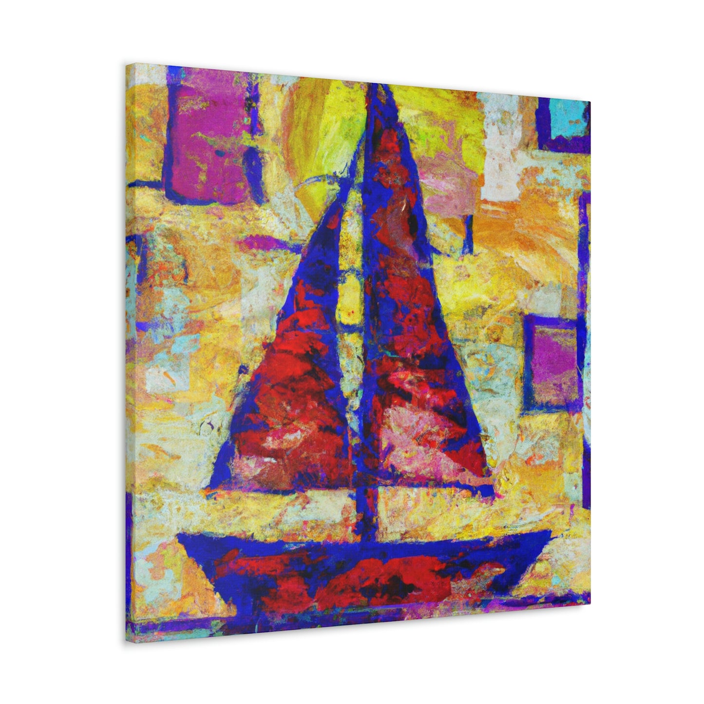 Sailboat on the Horizon - Canvas