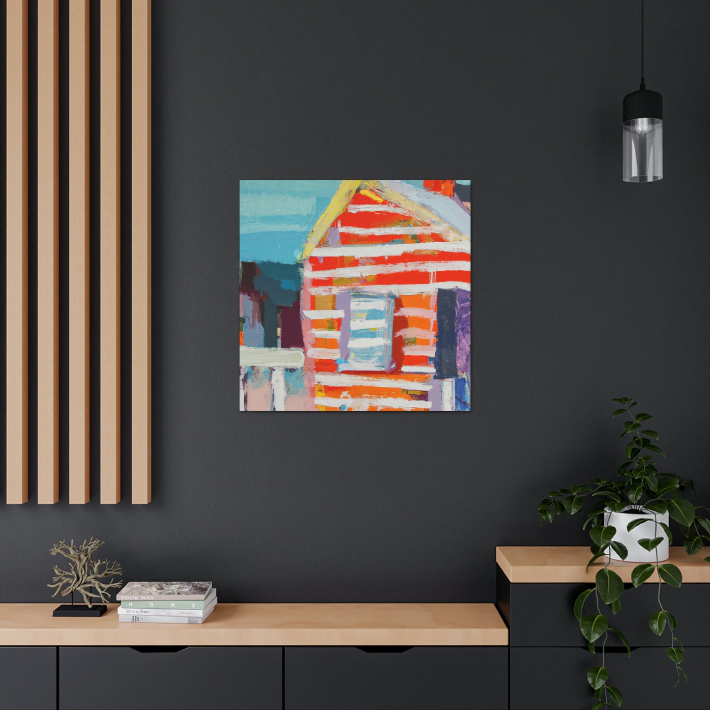 "Coastal Shanty Dreaming" - Canvas