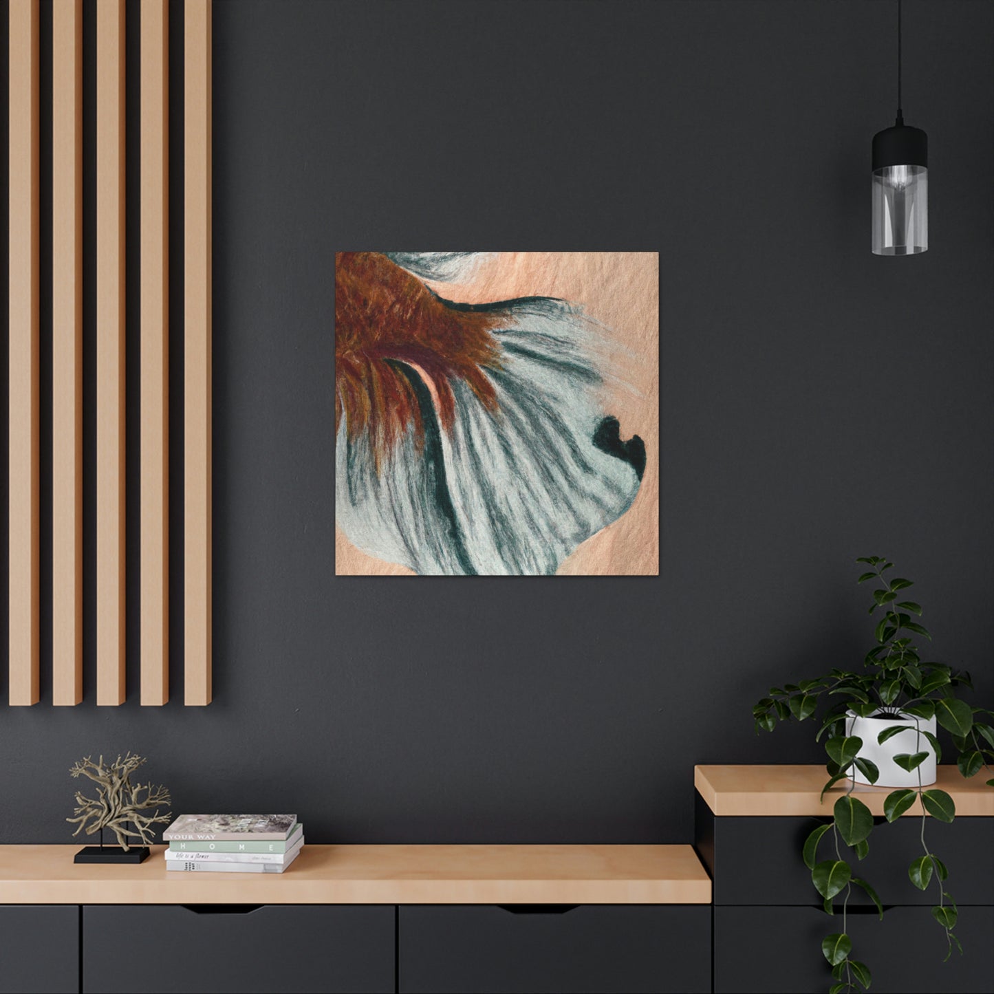 Betta and Simplicity - Canvas