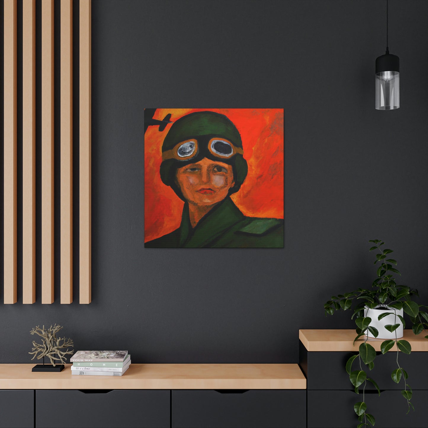 "Flight of the Aviator" - Canvas