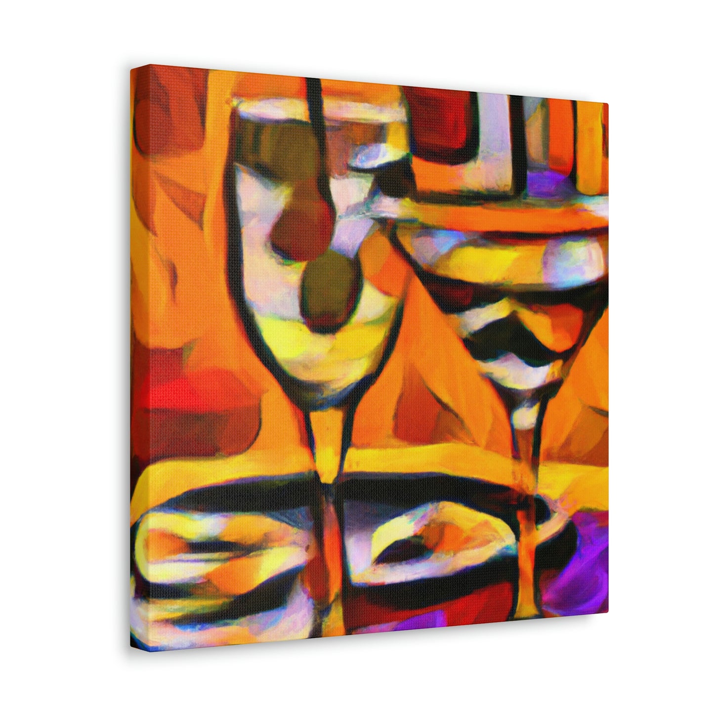 Boozy Brushstrokes - Canvas