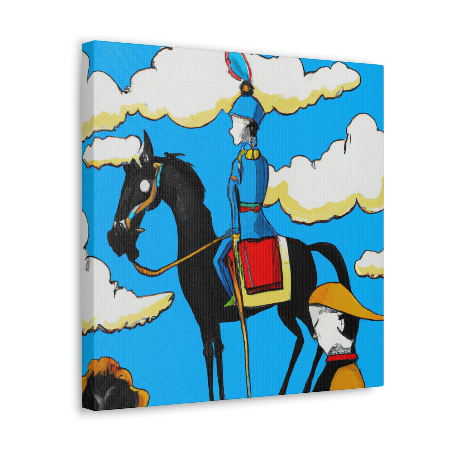 Cavalryman's Surreal Dream - Canvas