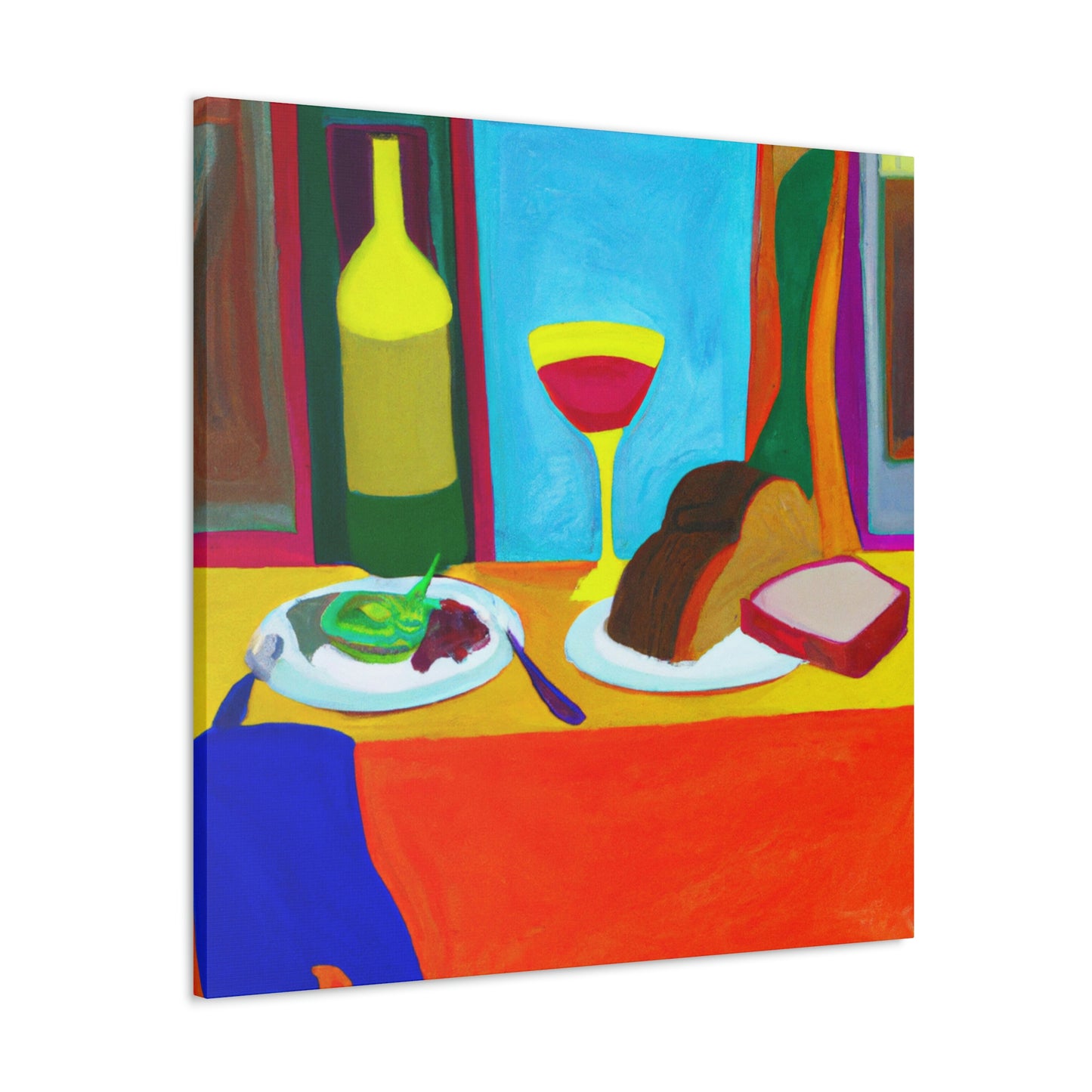 Breaking Bread Together - Canvas