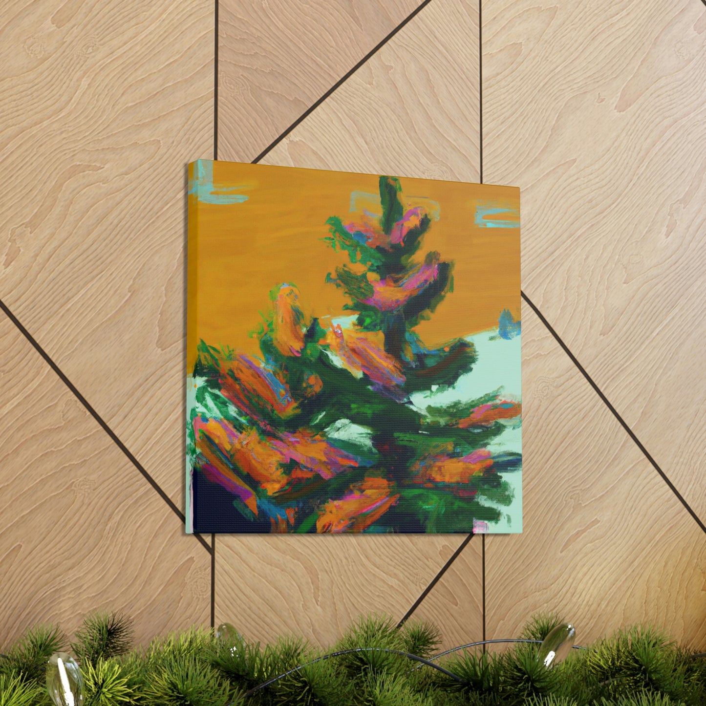 "Fir Tree Expressionism" - Canvas