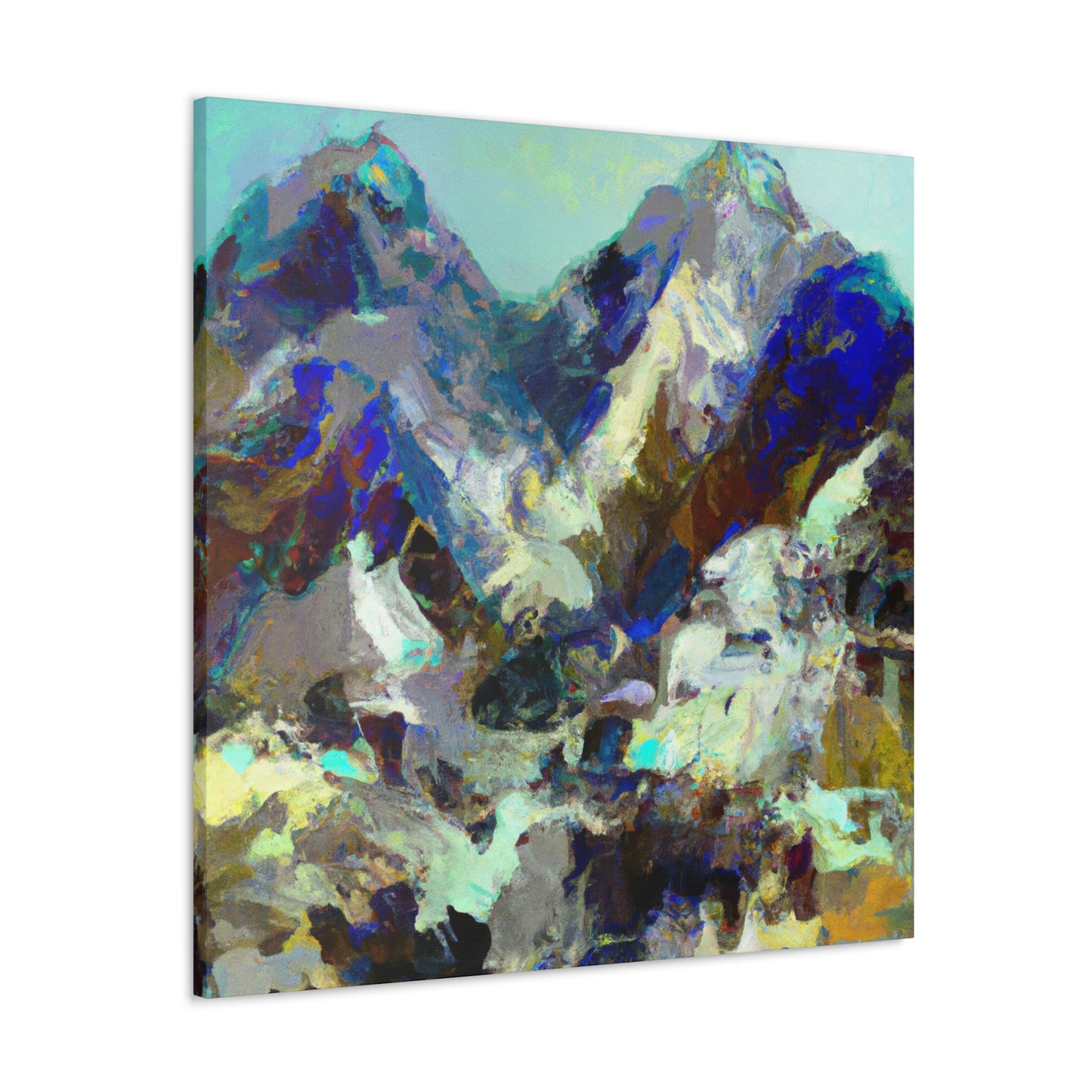 "Mountain Majesty Awaits" - Canvas