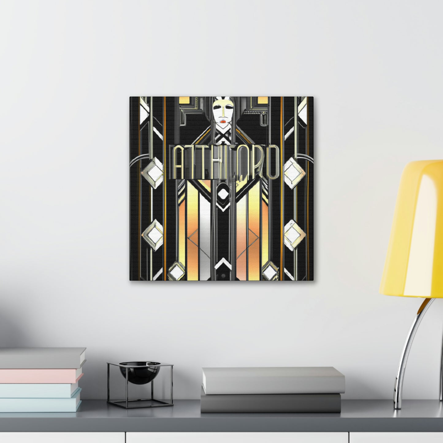 Dazzling Disco Deco - Canvas