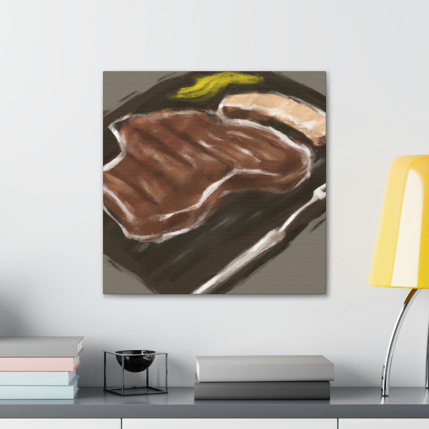 "Steak Barbecue Delights" - Canvas