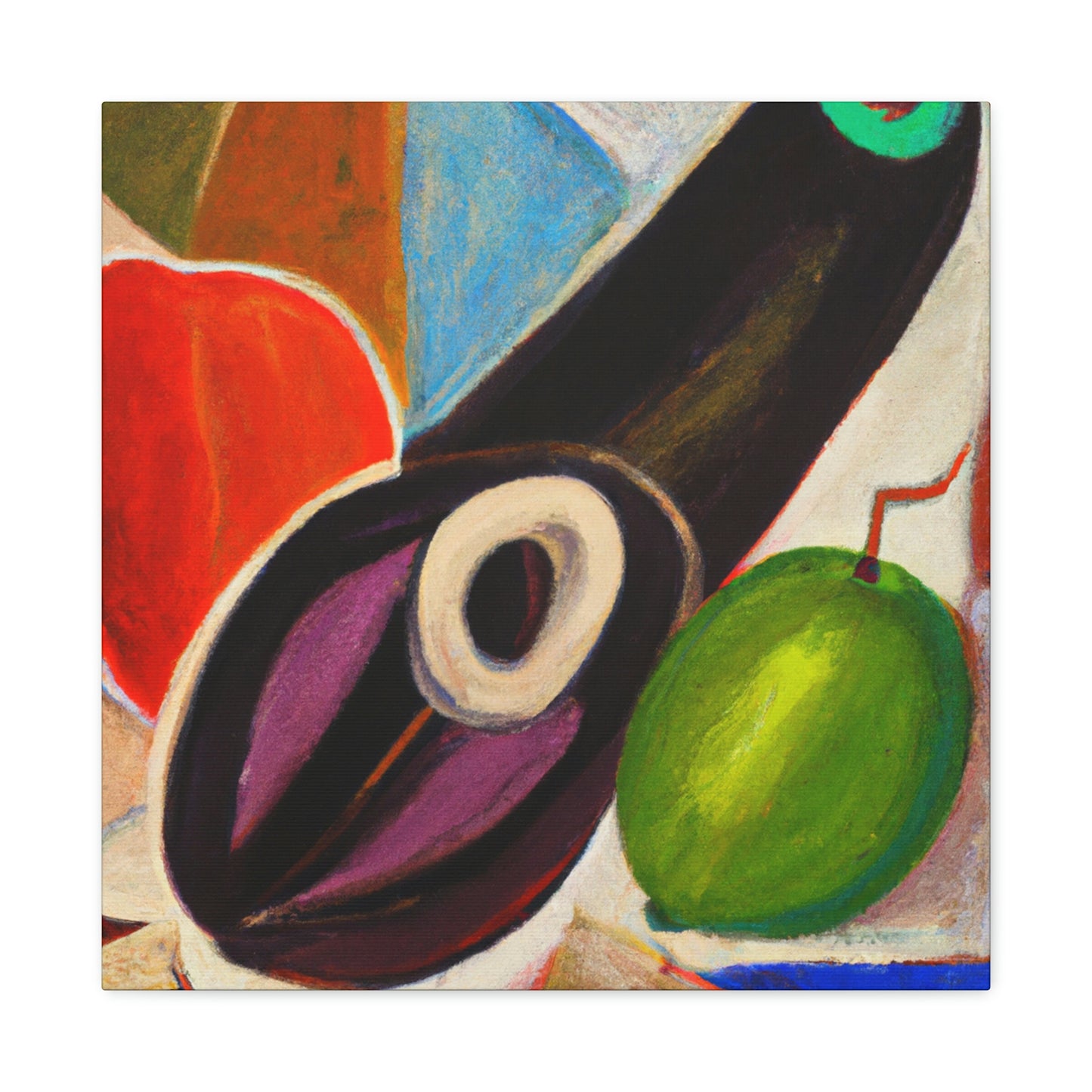 Veggies in Expressionism - Canvas