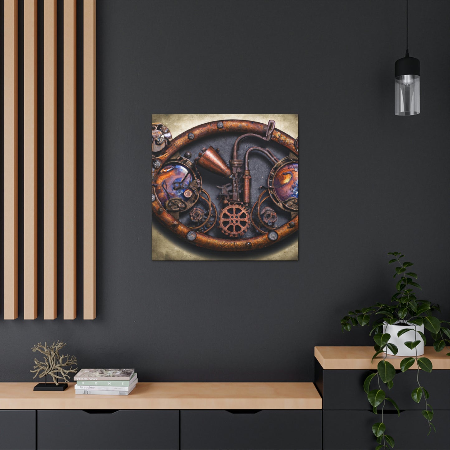 Clockwork Mechanical Majesty - Canvas