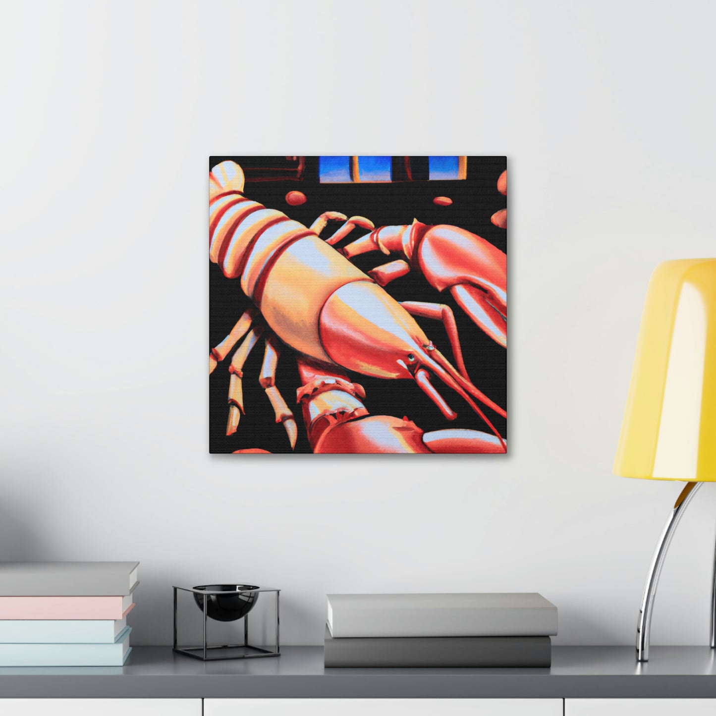 Lobster Lips Sparkle - Canvas