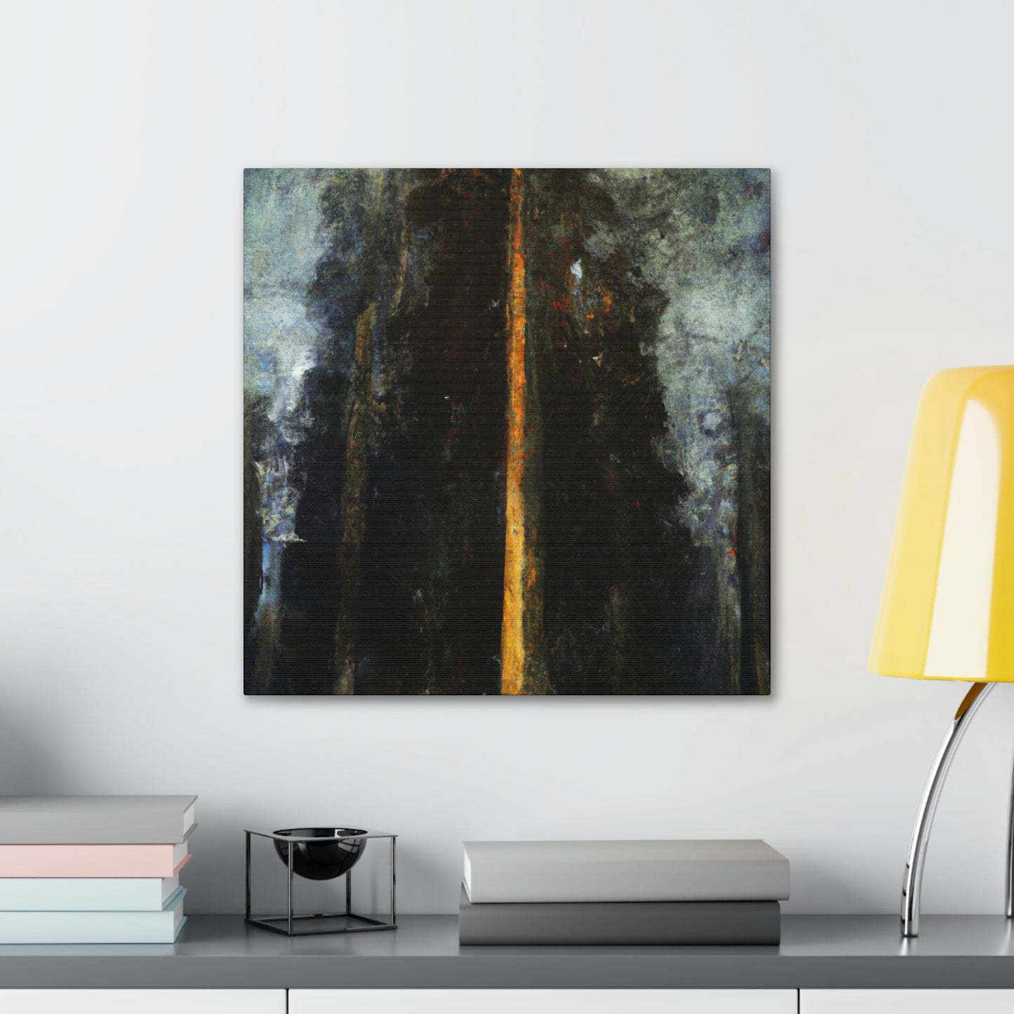 "Sequoia in Moonlight" - Canvas