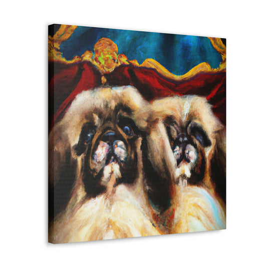 "Pekingese in Surrealism" - Canvas