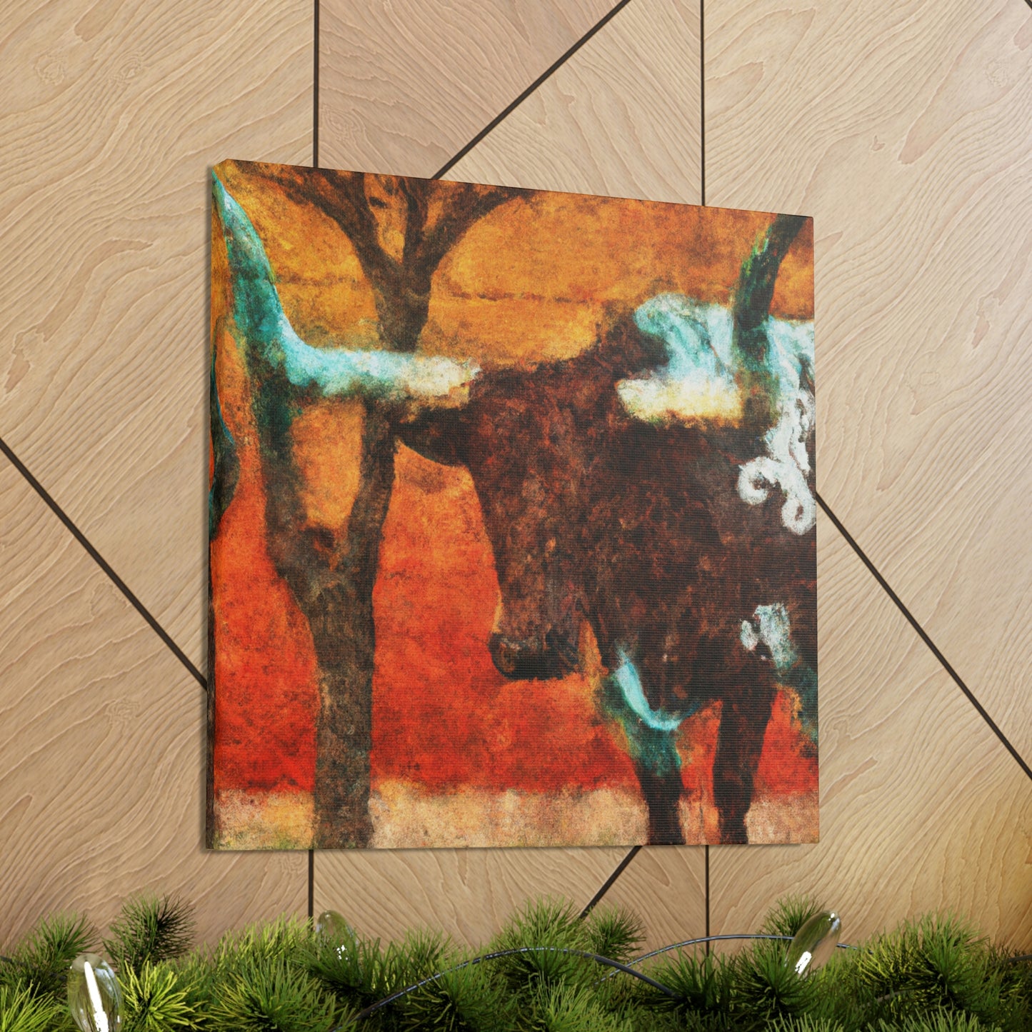 Texas Longhorn Power - Canvas