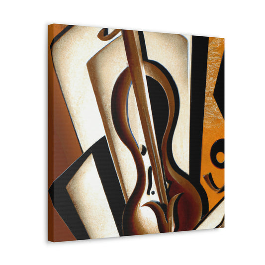 Vivid Violin Nocturne - Canvas