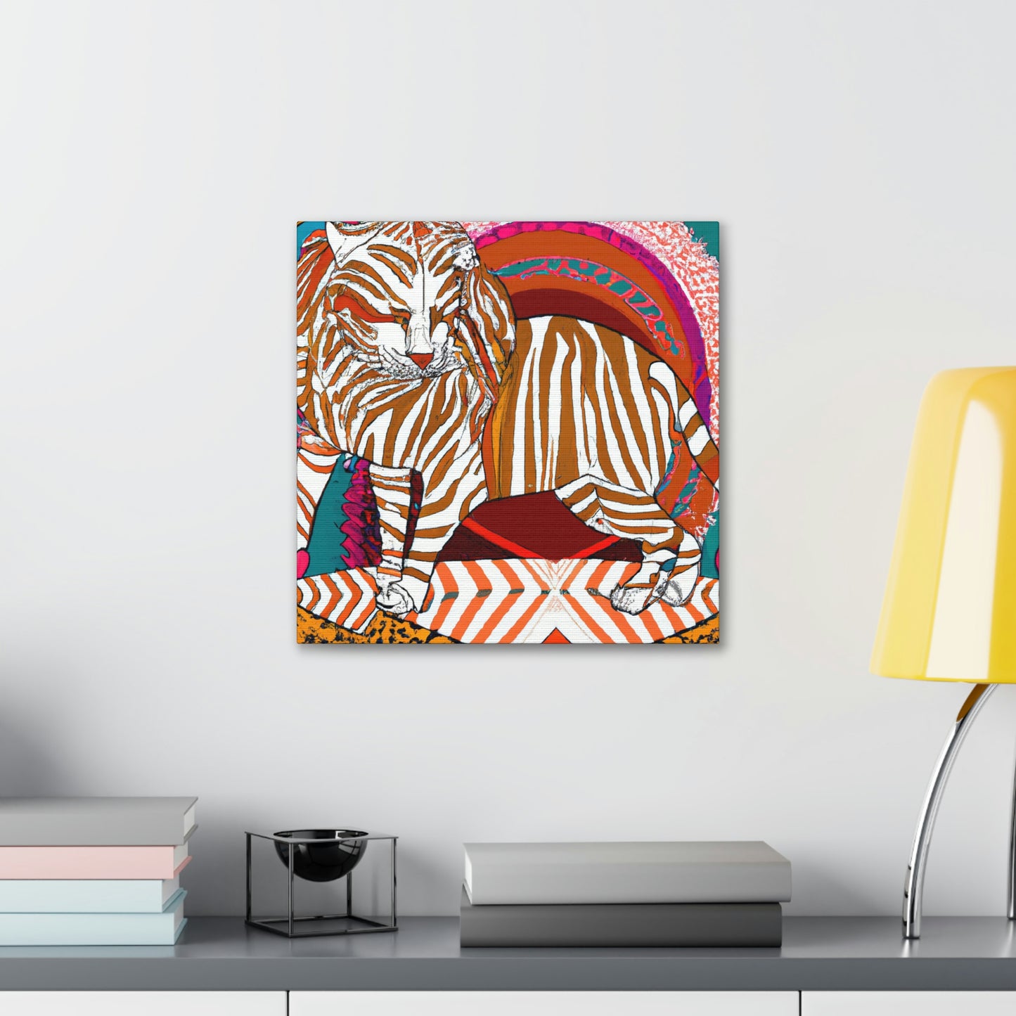 Tiger in the Jazz Age - Canvas