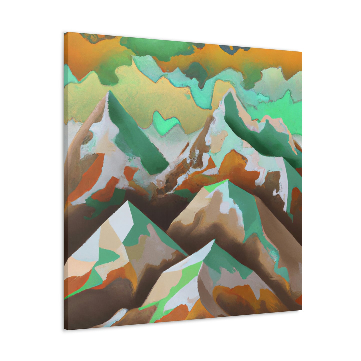 Mountain Majesty Painting - Canvas