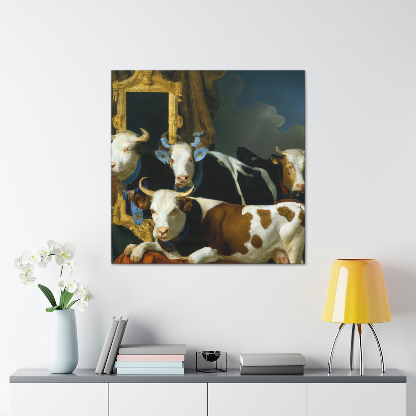 Grazing in the Baroque - Canvas