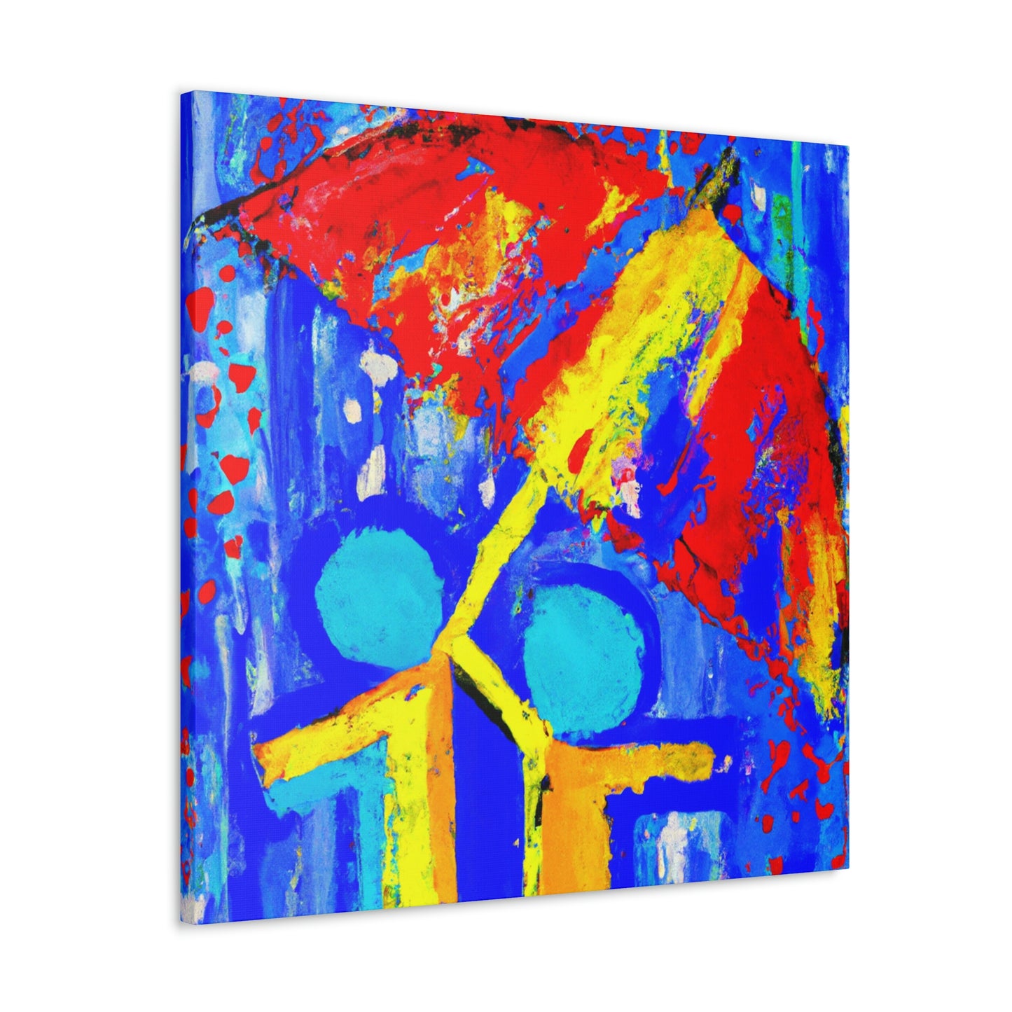 "Love Under One Umbrella" - Canvas