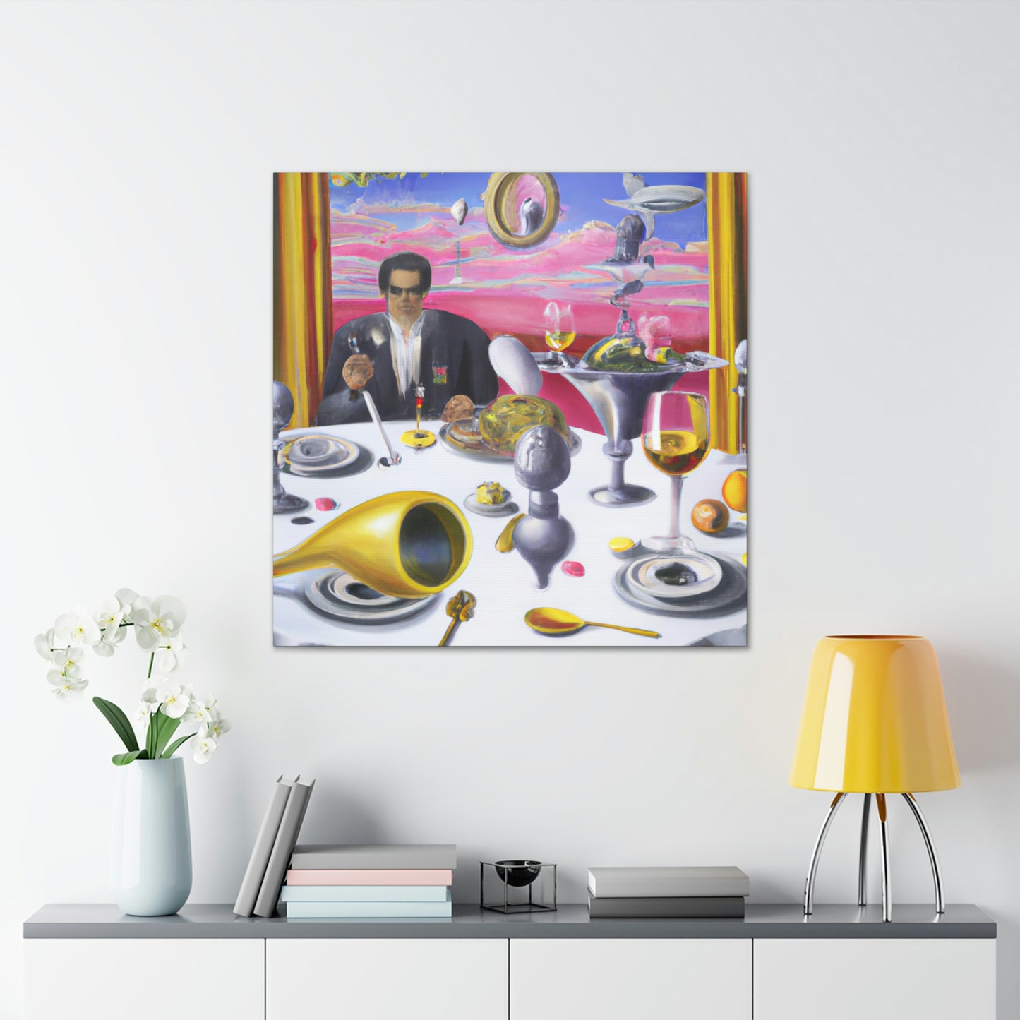 "Banquet in Dreamland" - Canvas