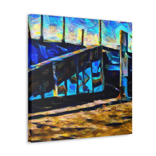 "Seawall at Sunrise" - Canvas