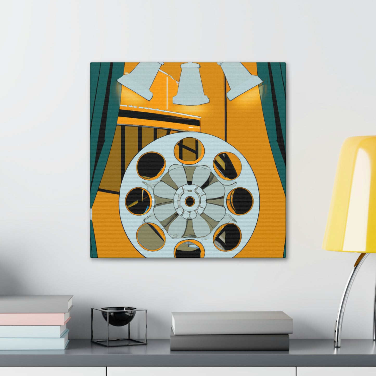 Movie Reels Deco. - Canvas